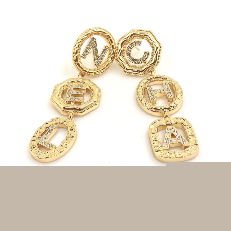 Ch*el earrings